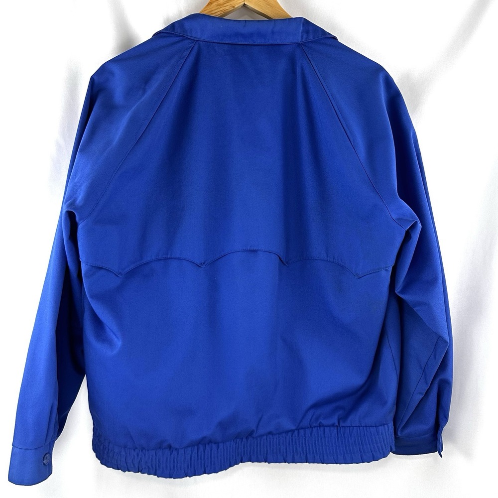 Vintage 80s Grandpa Workwear Blue Tabi International Jacket‎ Bomber Men's Large - Picture 3 of 16